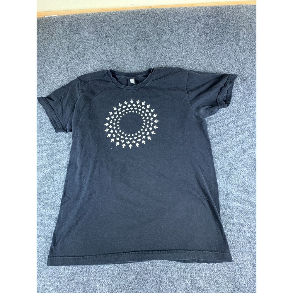 American Apparel Facebook Open Computer Project T Shirt Mens L Black Arrow‎